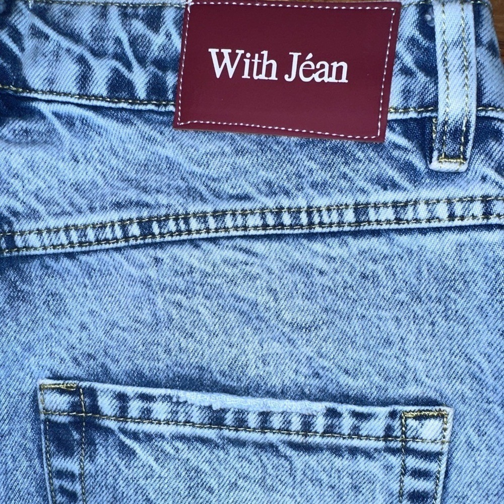 With Jean Women's Alex Jeans Light Wash Size XS - Picture 6 of 14